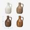 Hello Honey® 6" Bohemian Charm Stoneware Vase with Handle Set of 4